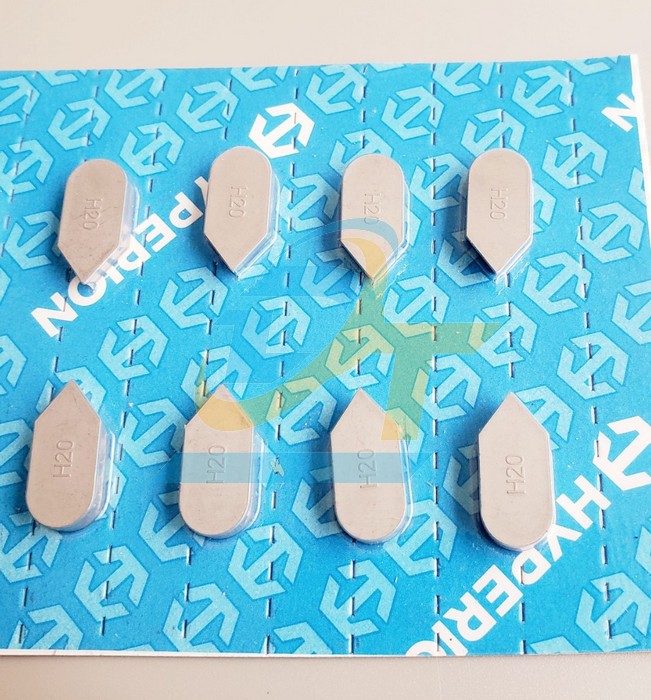 Mảnh dao tiện hợp kim Hyperrion H20-E8 (8mm)  HYPERION | Gi&aacute; rẻ nhất - C&ocirc;ng Ty TNHH Thương Mại Dịch Vụ Đạt T&acirc;m