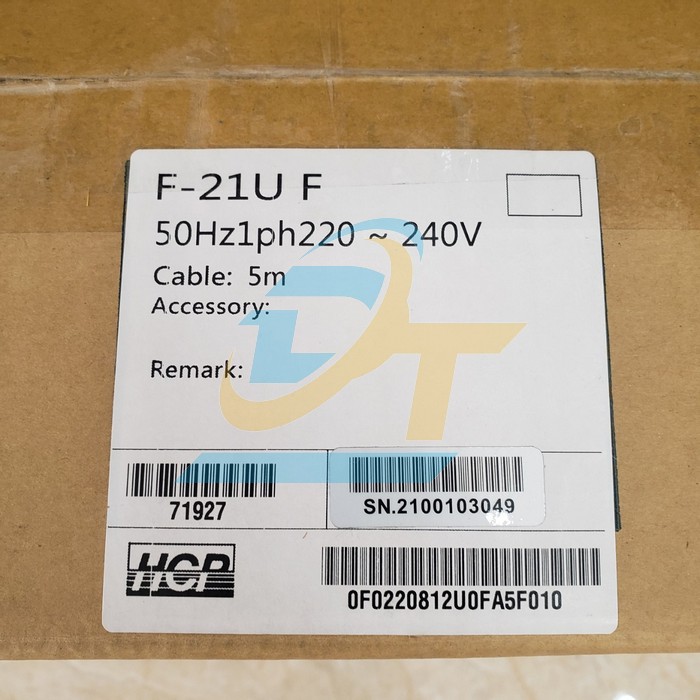 M&aacute;y bơm ch&igrave;m nước thải r&aacute;c 1HP - 0.75kW - 220V HCP F-21U F-21U HCP | Gi&aacute; rẻ nhất - C&ocirc;ng Ty TNHH Thương Mại Dịch Vụ Đạt T&acirc;m