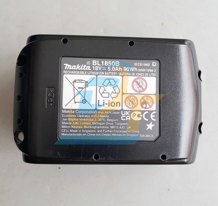 M&aacute;y khoan b&uacute;a vặn v&iacute;t d&ugrave;ng pin 18V Makita DHP484RTE (K&egrave;m 2 Pin 5.0Ah + Sạc)  Makita | Gi&aacute; rẻ nhất - C&ocirc;ng Ty TNHH Thương Mại Dịch Vụ Đạt T&acirc;m