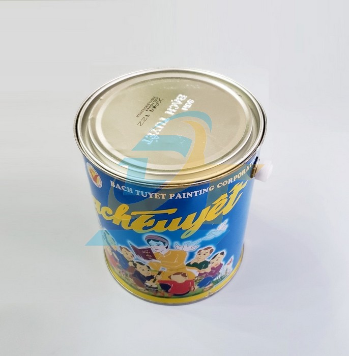 Sơn Alkyd (b&oacute;ng) Bạch Tuyết 0.8kg - M&agrave;u x&aacute;m 122  BachTuyet | Gi&aacute; rẻ nhất - C&ocirc;ng Ty TNHH Thương Mại Dịch Vụ Đạt T&acirc;m