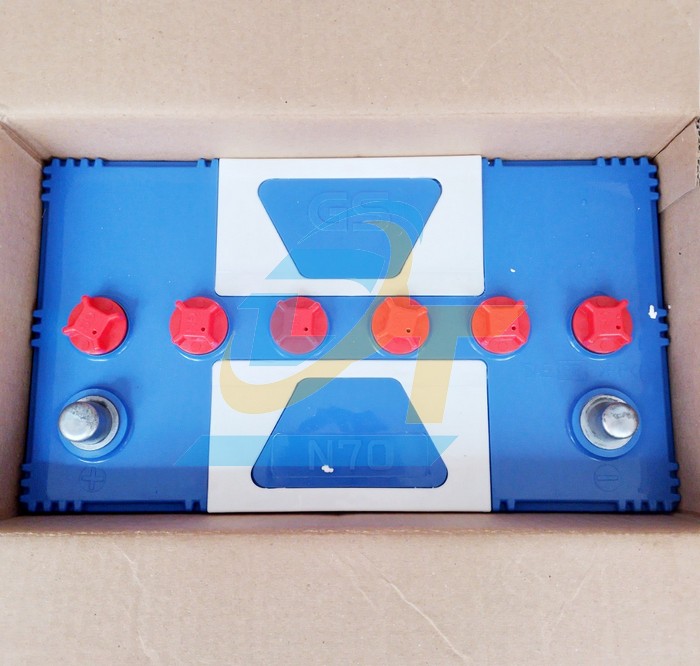 Ắc quy nước 65S31R GS N70 (12V-70AH)  GS | Gi&aacute; rẻ nhất - C&ocirc;ng Ty TNHH Thương Mại Dịch Vụ Đạt T&acirc;m