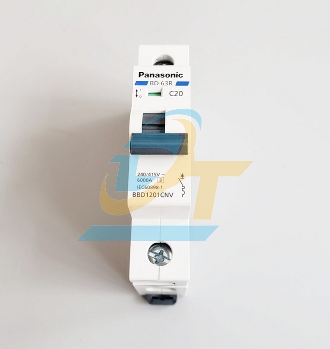 Cầu dao tự động MCB 1P 20A Panasonic BBD1201CNV BBD1201CNV Panasonic | Gi&aacute; rẻ nhất - C&ocirc;ng Ty TNHH Thương Mại Dịch Vụ Đạt T&acirc;m