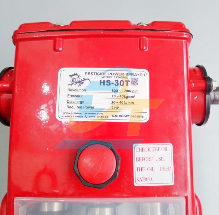 Đầu bơm xịt &aacute;p lực 2HP Dragon HS-30T HS-30T OSHIMA | Gi&aacute; rẻ nhất - C&ocirc;ng Ty TNHH Thương Mại Dịch Vụ Đạt T&acirc;m