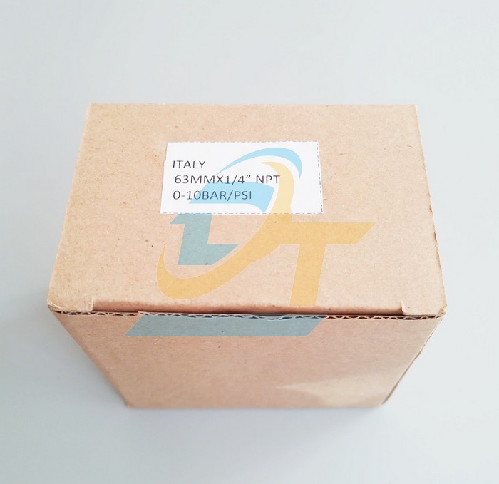 Đồng hồ đo &aacute;p suất 63mm 0-10bar Italy (Ch&acirc;n sau)  Italy | Gi&aacute; rẻ nhất - C&ocirc;ng Ty TNHH Thương Mại Dịch Vụ Đạt T&acirc;m