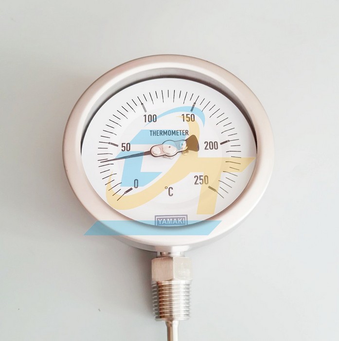 Đồng hồ đo nhiệt độ 100mm 0-250&deg;C Yamaki  YAMAKI | Gi&aacute; rẻ nhất - C&ocirc;ng Ty TNHH Thương Mại Dịch Vụ Đạt T&acirc;m