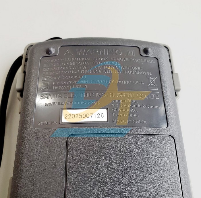 Đồng hồ đo vạn năng Sanwa CD800A CD800A Sanwa | Gi&aacute; rẻ nhất - C&ocirc;ng Ty TNHH Thương Mại Dịch Vụ Đạt T&acirc;m