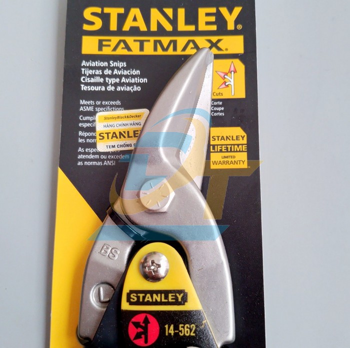 K&eacute;o cắt t&ocirc;n mũi cong tr&aacute;i 10" Stanley 14-562 14-562 Stanley | Gi&aacute; rẻ nhất - C&ocirc;ng Ty TNHH Thương Mại Dịch Vụ Đạt T&acirc;m