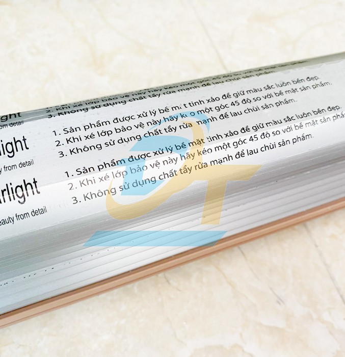 Nẹp nh&ocirc;m b&aacute;n nguyệt D60x15mm - C&acirc;y 2.5m  VietNam | Gi&aacute; rẻ nhất - C&ocirc;ng Ty TNHH Thương Mại Dịch Vụ Đạt T&acirc;m