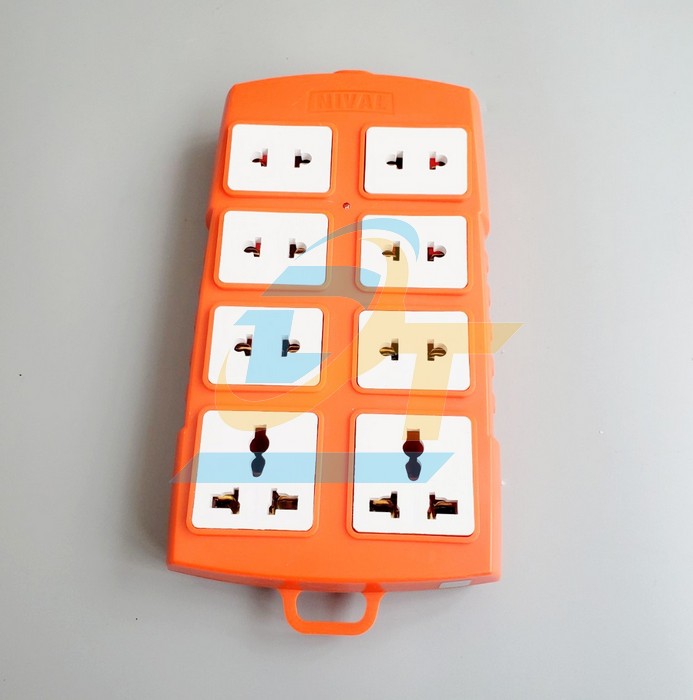 Ổ cắm 8 lỗ l&otilde;i sứ chịu tải cao 6000W Nival N860 N860 NIVAL | Gi&aacute; rẻ nhất - C&ocirc;ng Ty TNHH Thương Mại Dịch Vụ Đạt T&acirc;m