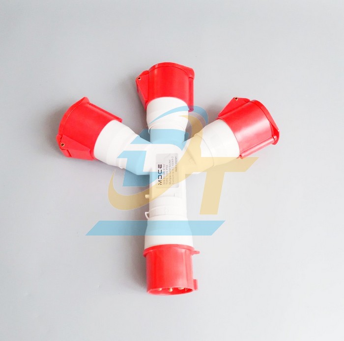 Ổ cắm c&ocirc;ng nghiệp 4P-32A-415V IP44 chia 3 MDCE-MD1024 MD1024 VietNam | Gi&aacute; rẻ nhất - C&ocirc;ng Ty TNHH Thương Mại Dịch Vụ Đạt T&acirc;m