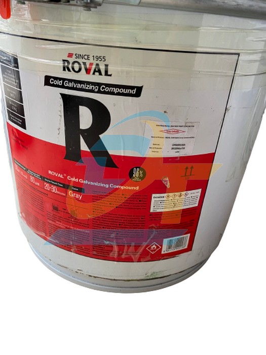 Sơn mạ kẽm lạnh Roval Cold Galvanizing Compound 96% (Th&ugrave;ng 25kg)  ROVAL | Gi&aacute; rẻ nhất - C&ocirc;ng Ty TNHH Thương Mại Dịch Vụ Đạt T&acirc;m