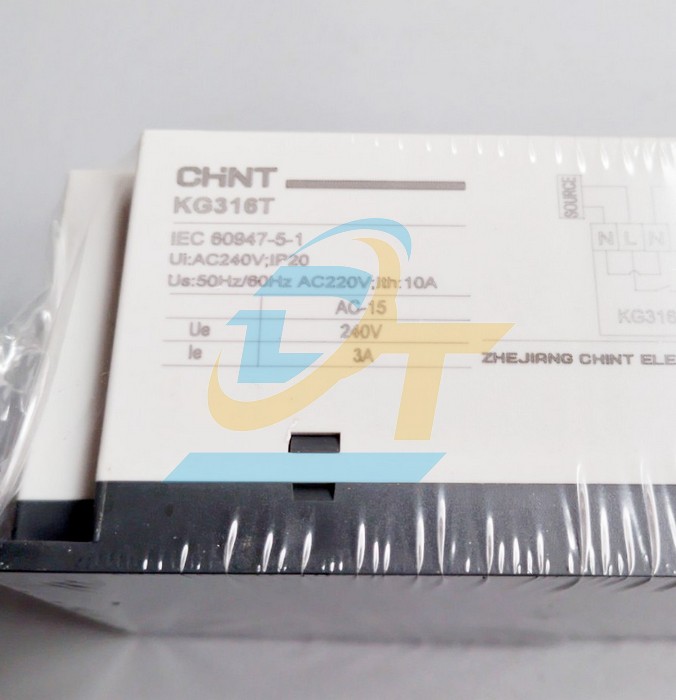 Bộ điều khiển thời gian 24h 3A 220V 16-ON 16-OFF Chint KG316T KG316T CHINT | Gi&aacute; rẻ nhất - C&ocirc;ng Ty TNHH Thương Mại Dịch Vụ Đạt T&acirc;m