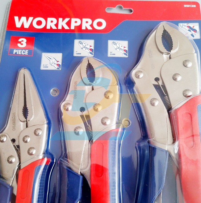 Bộ k&igrave;m bấm chết 3 chi tiết Workpro W001308 W001308 Workpro | Gi&aacute; rẻ nhất - C&ocirc;ng Ty TNHH Thương Mại Dịch Vụ Đạt T&acirc;m