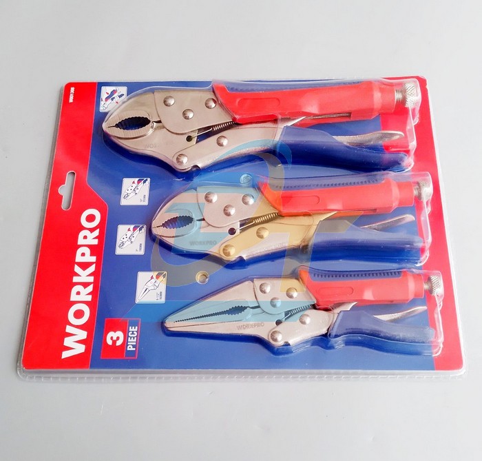 Bộ k&igrave;m bấm chết 3 chi tiết Workpro W001308 W001308 Workpro | Gi&aacute; rẻ nhất - C&ocirc;ng Ty TNHH Thương Mại Dịch Vụ Đạt T&acirc;m