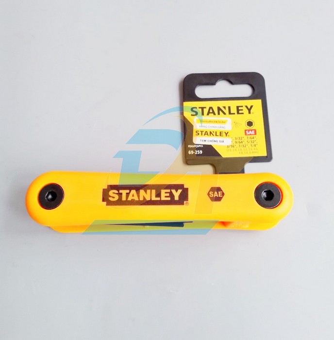 Bộ lục gi&aacute;c gập 9 chi tiết hệ inch 5/64-1/4" Stanley 69-259 69-259 Stanley | Gi&aacute; rẻ nhất - C&ocirc;ng Ty TNHH Thương Mại Dịch Vụ Đạt T&acirc;m