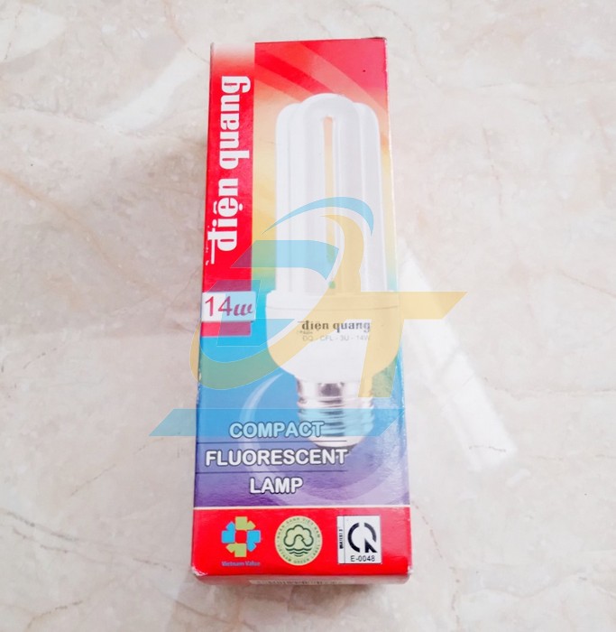 Bóng đ&egrave;n Compact CSN Điện Quang ĐQ-CFL-3U-T4-14W-DL ĐQ-CFL-3U-T4-14W-DL DienQuang | Gi&aacute; rẻ nhất - C&ocirc;ng Ty TNHH Thương Mại Dịch Vụ Đạt T&acirc;m