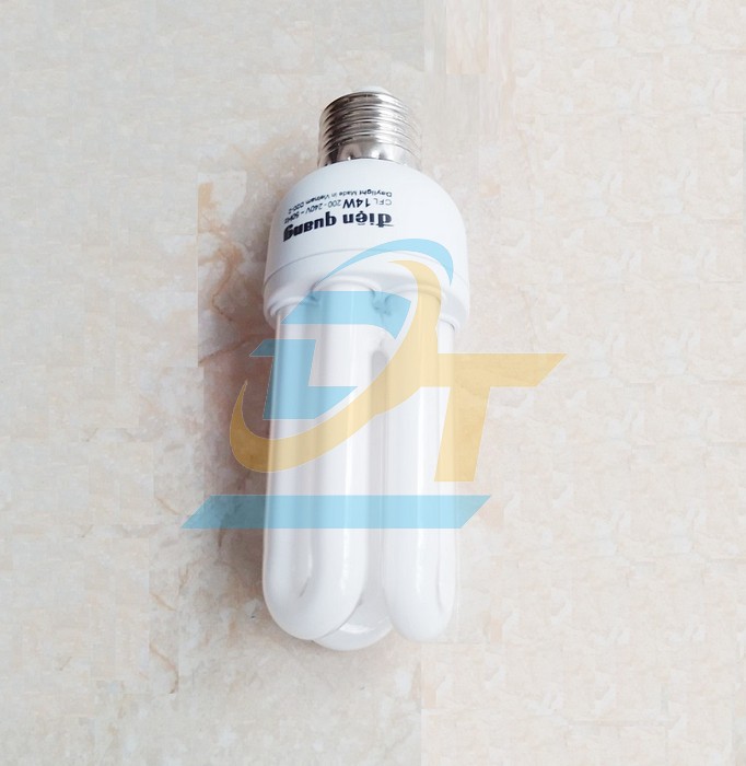Bóng đ&egrave;n Compact CSN Điện Quang ĐQ-CFL-3U-T4-14W-DL ĐQ-CFL-3U-T4-14W-DL DienQuang | Gi&aacute; rẻ nhất - C&ocirc;ng Ty TNHH Thương Mại Dịch Vụ Đạt T&acirc;m