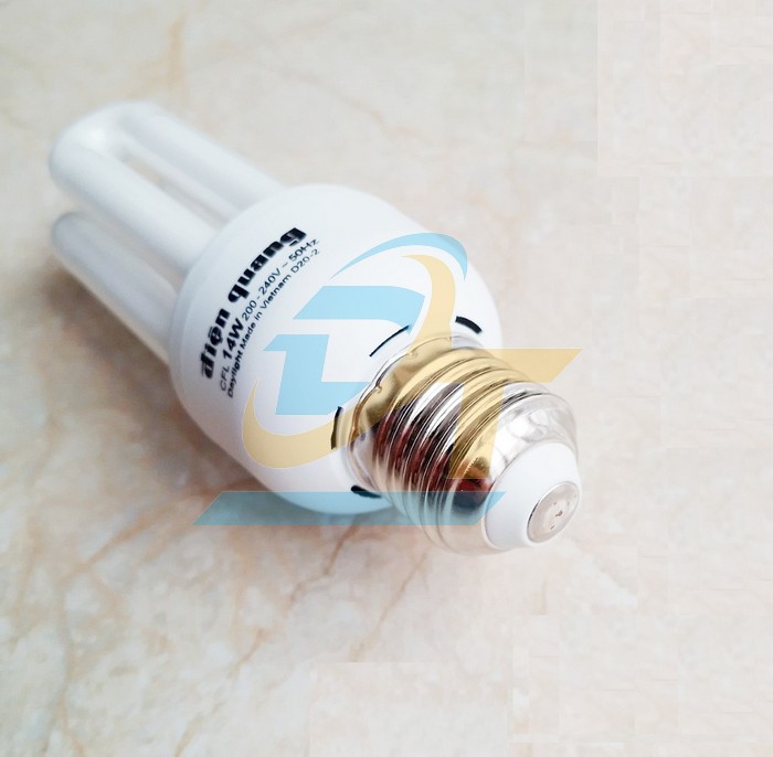 Bóng đ&egrave;n Compact CSN Điện Quang ĐQ-CFL-3U-T4-14W-DL ĐQ-CFL-3U-T4-14W-DL DienQuang | Gi&aacute; rẻ nhất - C&ocirc;ng Ty TNHH Thương Mại Dịch Vụ Đạt T&acirc;m