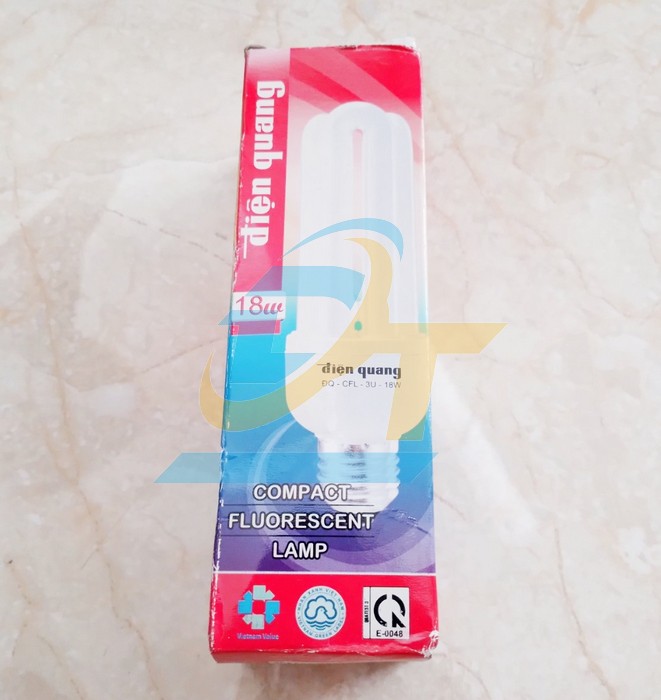 B&oacute;ng đ&egrave;n compact CSN Điện Quang ĐQ-CFL-3U-T4-18W-DL ĐQ-CFL-3U-T4-18W-DL DienQuang | Gi&aacute; rẻ nhất - C&ocirc;ng Ty TNHH Thương Mại Dịch Vụ Đạt T&acirc;m
