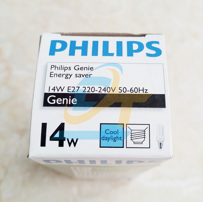 B&oacute;ng đ&egrave;n Compact Philips Genie 3U 14W  Philips | Gi&aacute; rẻ nhất - C&ocirc;ng Ty TNHH Thương Mại Dịch Vụ Đạt T&acirc;m