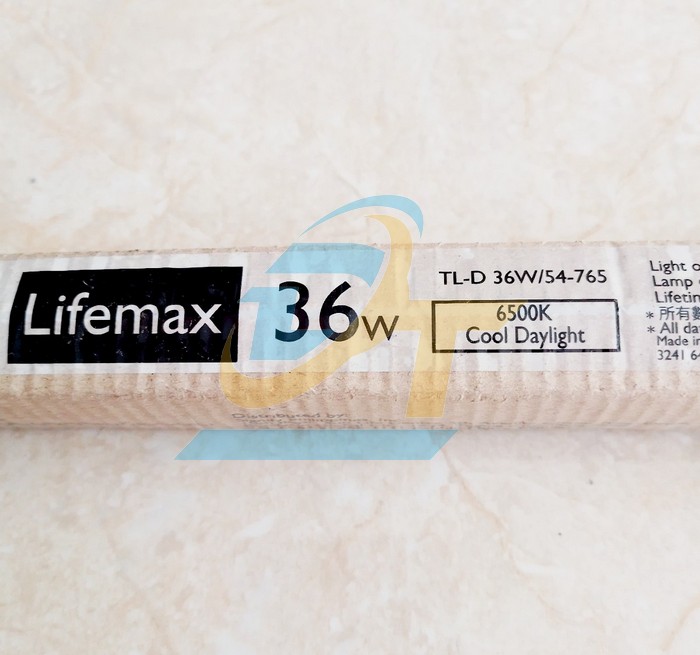 B&oacute;ng đ&egrave;n huỳnh quang T8 Lifemax 1.2m 6500K Philips TL-D 36W/54-765 TL-D 36W/54-765 Philips | Gi&aacute; rẻ nhất - C&ocirc;ng Ty TNHH Thương Mại Dịch Vụ Đạt T&acirc;m