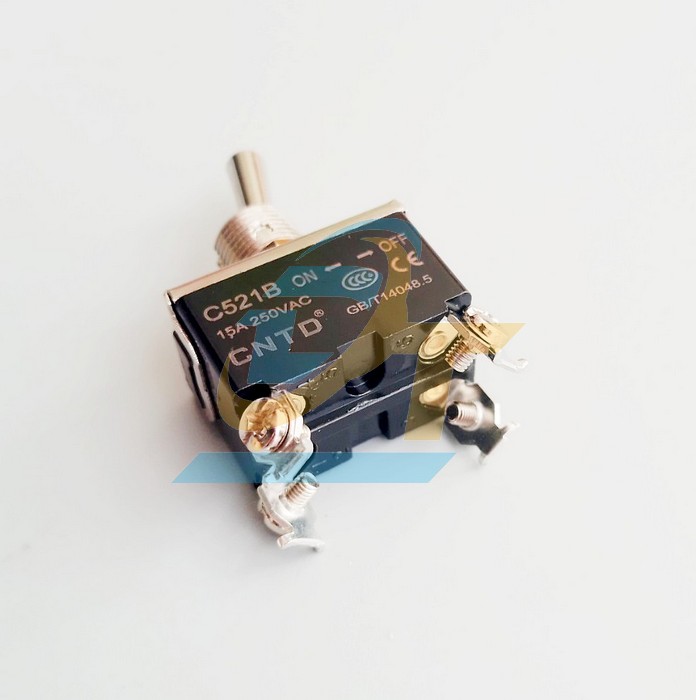 C&ocirc;ng tắc gạt sắt On-Off 4 ch&acirc;n 2 vị tr&iacute; C521B C521B CNTD | Gi&aacute; rẻ nhất - C&ocirc;ng Ty TNHH Thương Mại Dịch Vụ Đạt T&acirc;m