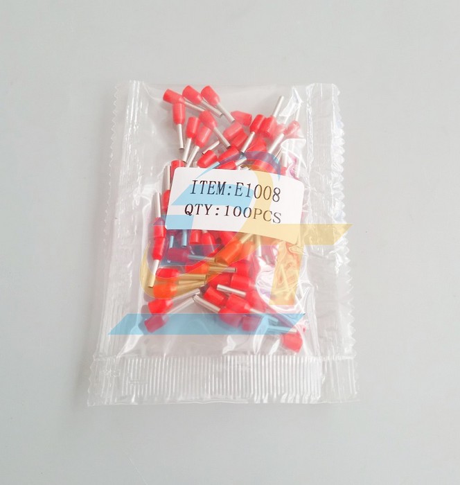 Đầu cos pin rỗng E1008 (Tiết diện c&aacute;p 1.0mm2)  VietNam | Gi&aacute; rẻ nhất - C&ocirc;ng Ty TNHH Thương Mại Dịch Vụ Đạt T&acirc;m