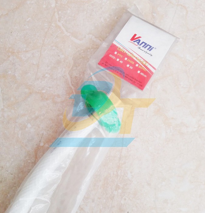 D&acirc;y cấp nước bằng nhựa c&oacute; tai vặn 60cm  Vanni | Gi&aacute; rẻ nhất - C&ocirc;ng Ty TNHH Thương Mại Dịch Vụ Đạt T&acirc;m