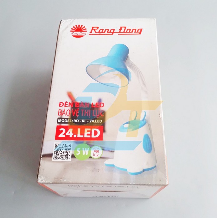 Đ&egrave;n b&agrave;n bảo vệ thị lực 5W 6500K Rạng Đ&ocirc;ng RD-RL-24.LED (M&agrave;u hồng) RD-RL-24.LED RangDong | Gi&aacute; rẻ nhất - C&ocirc;ng Ty TNHH Thương Mại Dịch Vụ Đạt T&acirc;m