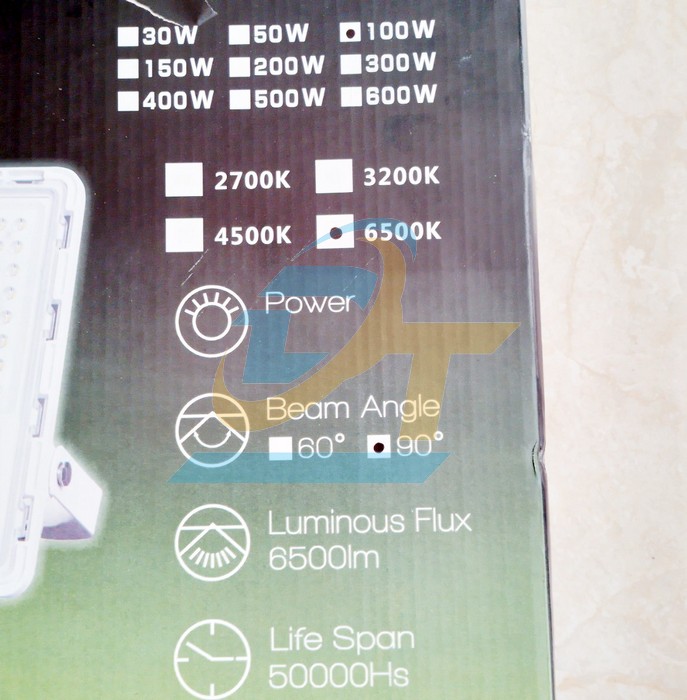 Đ&egrave;n led kho lạnh 100W 6500K (Cordroom Light)  VietNam | Gi&aacute; rẻ nhất - C&ocirc;ng Ty TNHH Thương Mại Dịch Vụ Đạt T&acirc;m