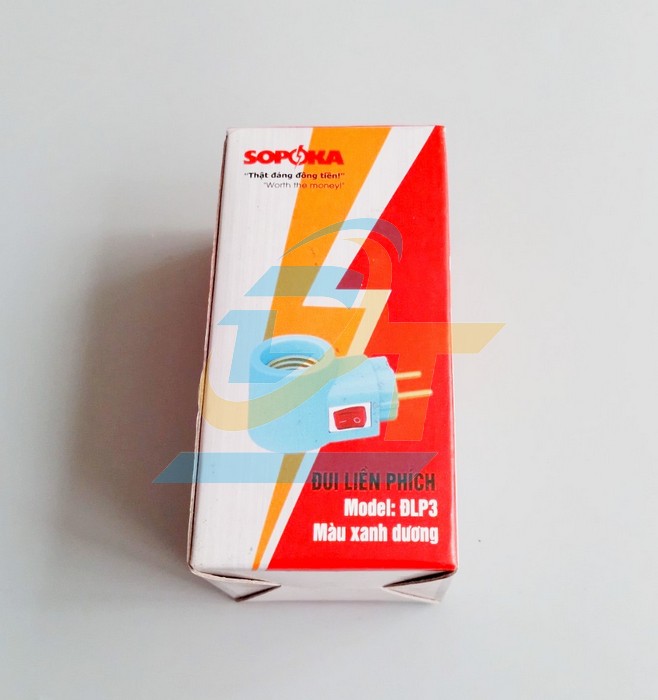 Đui đ&egrave;n liền ph&iacute;ch 5A 250V Sopoka ĐLP3 ĐLP3 Sopoka | Gi&aacute; rẻ nhất - C&ocirc;ng Ty TNHH Thương Mại Dịch Vụ Đạt T&acirc;m