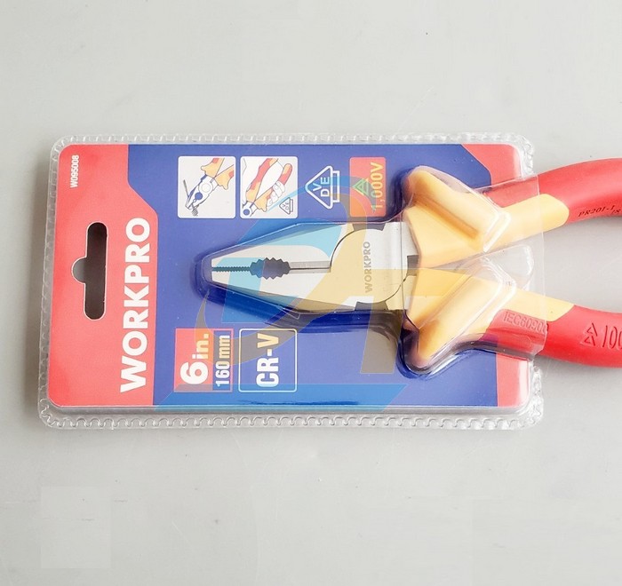 K&igrave;m tổng hợp c&aacute;ch điện 6"/160mm Workpro W095008 W095008 Workpro | Gi&aacute; rẻ nhất - C&ocirc;ng Ty TNHH Thương Mại Dịch Vụ Đạt T&acirc;m