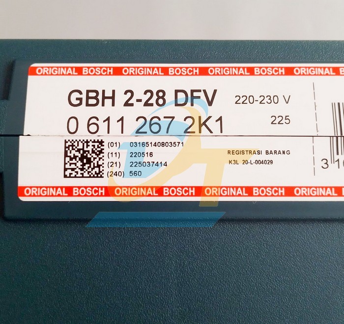 M&aacute;y khoan b&uacute;a 820W Bosch GBH 2-28 DFV GBH 2-28 DFV Bosch | Gi&aacute; rẻ nhất - C&ocirc;ng Ty TNHH Thương Mại Dịch Vụ Đạt T&acirc;m