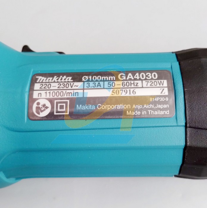 M&aacute;y m&agrave;i g&oacute;c 100mm Makita GA4030 GA4030 Makita | Gi&aacute; rẻ nhất - C&ocirc;ng Ty TNHH Thương Mại Dịch Vụ Đạt T&acirc;m