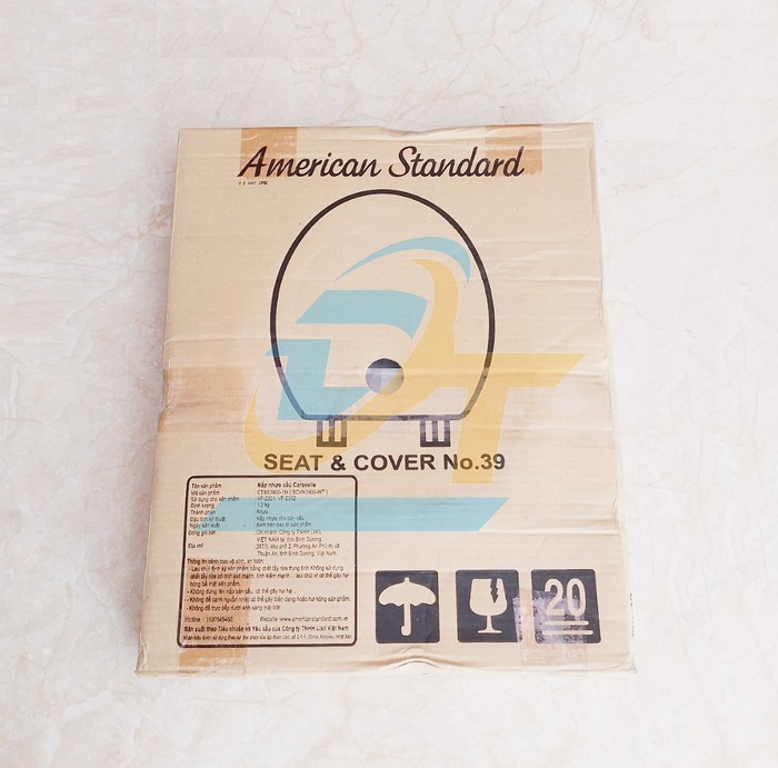 Nắp bồn cầu American Standard No.39 - Rơi kh&ocirc;ng &ecirc;m  American-Standard | Gi&aacute; rẻ nhất - C&ocirc;ng Ty TNHH Thương Mại Dịch Vụ Đạt T&acirc;m