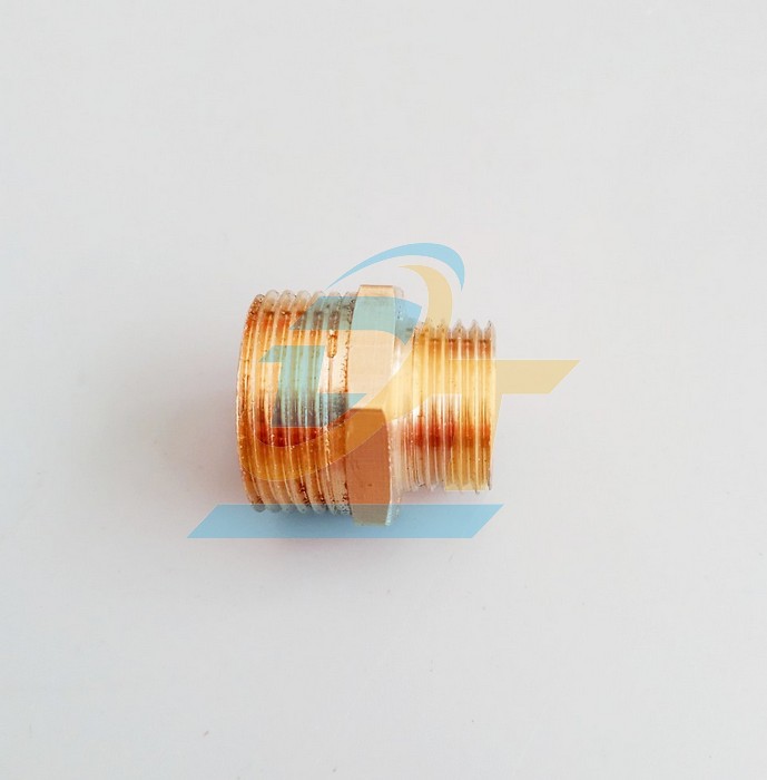 Nối 2 đầu ren ngo&agrave;i đồng thau 27x21  VietNam | Gi&aacute; rẻ nhất - C&ocirc;ng Ty TNHH Thương Mại Dịch Vụ Đạt T&acirc;m