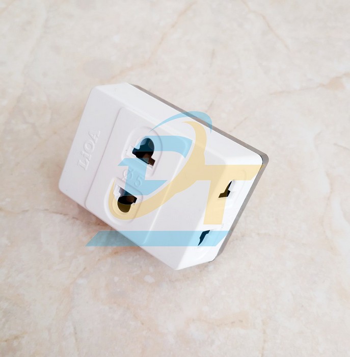 Ổ cắm nối chia 3 ngả, ch&acirc;n cắm tr&ograve;n Lioa ON3NC4 ON3NC4 LiOA | Gi&aacute; rẻ nhất - C&ocirc;ng Ty TNHH Thương Mại Dịch Vụ Đạt T&acirc;m