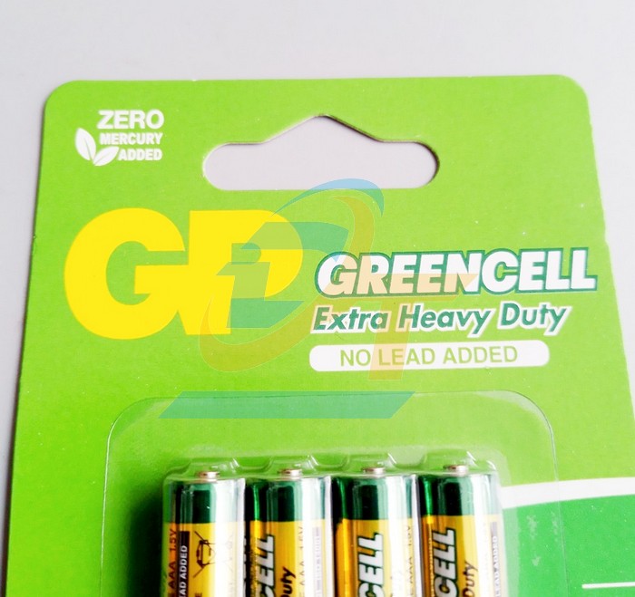 Pin AAA 1.5V GP Greencell R03 (Vỉ 4 vi&ecirc;n)  GP | Gi&aacute; rẻ nhất - C&ocirc;ng Ty TNHH Thương Mại Dịch Vụ Đạt T&acirc;m