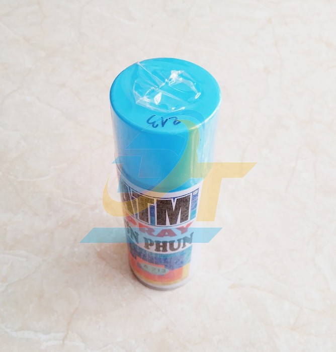 Sơn xịt ATM m&agrave;u xanh da trời A213 A213 ATM | Gi&aacute; rẻ nhất - C&ocirc;ng Ty TNHH Thương Mại Dịch Vụ Đạt T&acirc;m