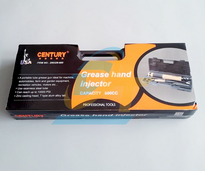 S&uacute;ng bơm mỡ bằng tay 600cc Century 200326-600 200326-600 Century | Gi&aacute; rẻ nhất - C&ocirc;ng Ty TNHH Thương Mại Dịch Vụ Đạt T&acirc;m
