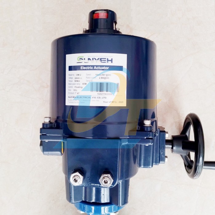 Van bướm động cơ điện DC24V DN100 ShinYi EOM2-0100 EOM2-0100 DC24V SHINYI | Gi&aacute; rẻ nhất - C&ocirc;ng Ty TNHH Thương Mại Dịch Vụ Đạt T&acirc;m