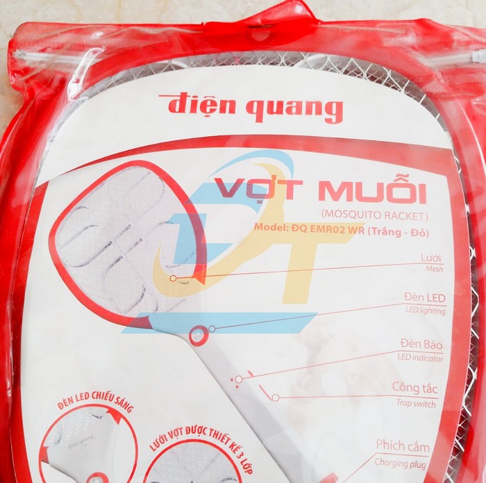 Vợt bắt muỗi Điện Quang ĐQ EMR02 WR ĐQ EMR02 WR DienQuang | Gi&aacute; rẻ nhất - C&ocirc;ng Ty TNHH Thương Mại Dịch Vụ Đạt T&acirc;m
