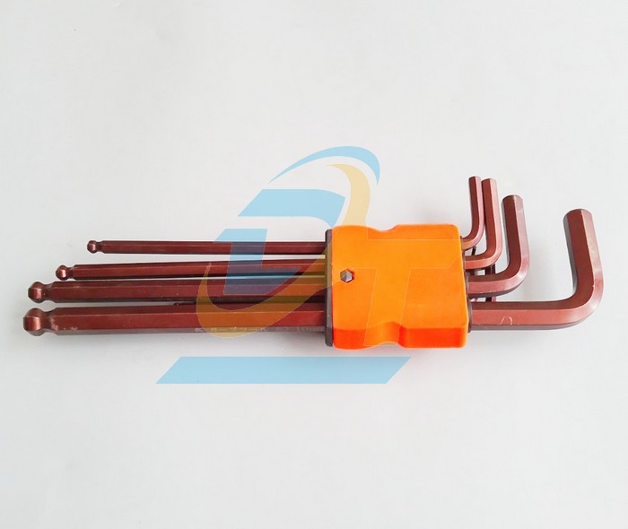 Bộ lục gi&aacute;c đầu bi 9 c&acirc;y 1.5-10mm Kapusi K-0830 K-0830 Kapusi | Gi&aacute; rẻ nhất - C&ocirc;ng Ty TNHH Thương Mại Dịch Vụ Đạt T&acirc;m