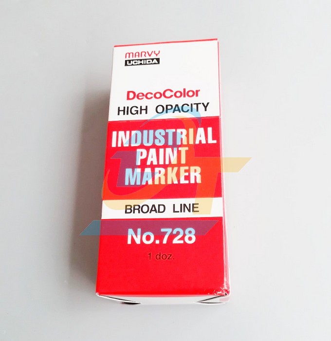 B&uacute;t sơn Marvy Industrial Paint Marker 728 2mm - M&agrave;u trắng  MarvyUchida | Gi&aacute; rẻ nhất - C&ocirc;ng Ty TNHH Thương Mại Dịch Vụ Đạt T&acirc;m