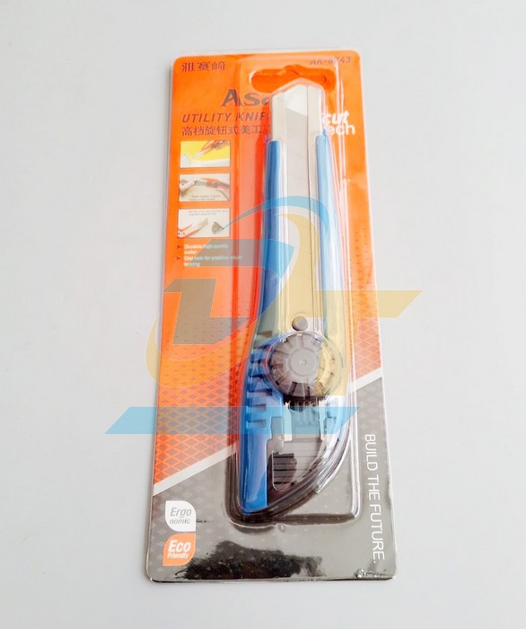 Dao rọc giấy 18mm LC-501 Asaki AK-8743 AK-8743 Asaki | Gi&aacute; rẻ nhất - C&ocirc;ng Ty TNHH Thương Mại Dịch Vụ Đạt T&acirc;m