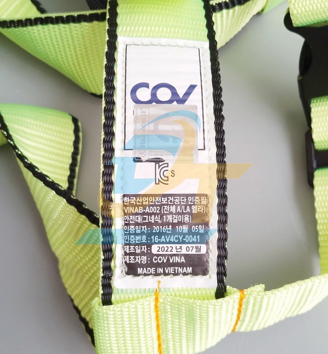 D&acirc;y đai an to&agrave;n to&agrave;n th&acirc;n 2 m&oacute;c nh&ocirc;m COV VINAB-A002 VINAB-A002 COV | Gi&aacute; rẻ nhất - C&ocirc;ng Ty TNHH Thương Mại Dịch Vụ Đạt T&acirc;m