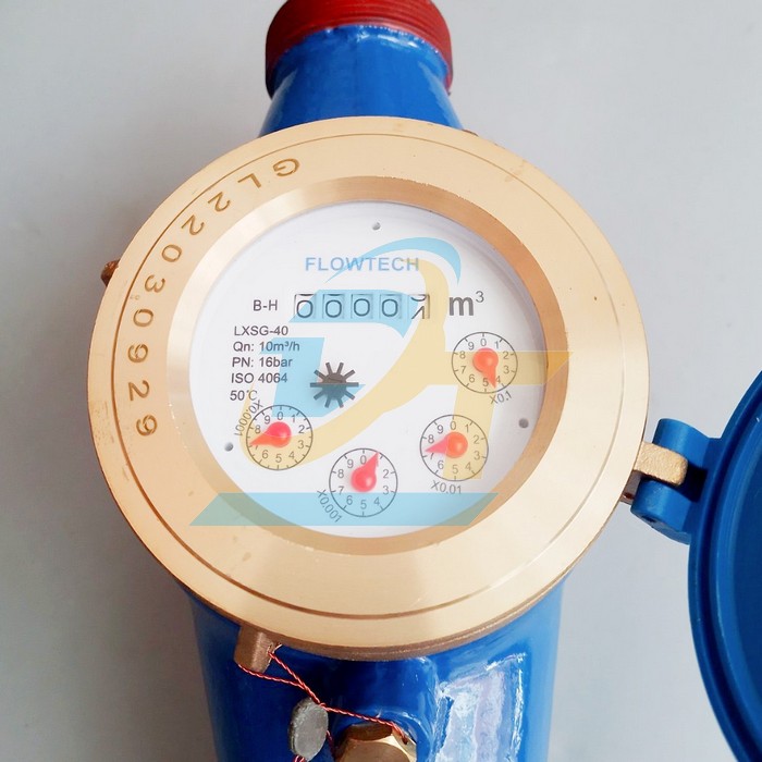 Đồng hồ đo nước DN40 Flowtech LXSG-40 LXSG-40 FLOWTECH | Gi&aacute; rẻ nhất - C&ocirc;ng Ty TNHH Thương Mại Dịch Vụ Đạt T&acirc;m