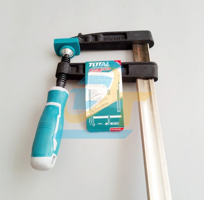 Kẹp gỗ chữ F 120x400mm Total THT1321202 THT1321202 Total | Gi&aacute; rẻ nhất - C&ocirc;ng Ty TNHH Thương Mại Dịch Vụ Đạt T&acirc;m