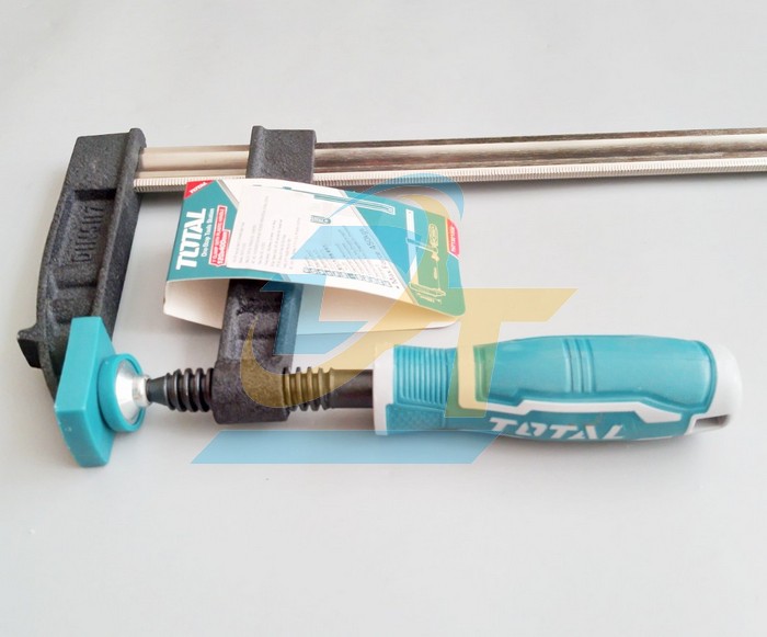 Kẹp gỗ chữ F 120x400mm Total THT1321202 THT1321202 Total | Gi&aacute; rẻ nhất - C&ocirc;ng Ty TNHH Thương Mại Dịch Vụ Đạt T&acirc;m