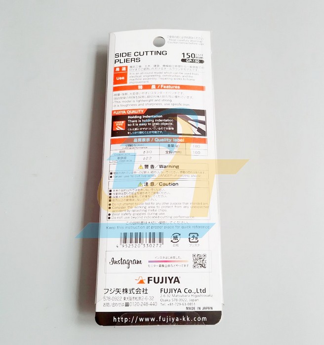 K&igrave;m điện 6"/150mm Fujiya GP-150  Fujiya | Gi&aacute; rẻ nhất - C&ocirc;ng Ty TNHH Thương Mại Dịch Vụ Đạt T&acirc;m
